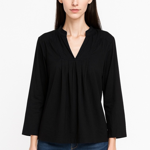 Matta NYC 100% cotton black chakra blouse - Picture 1 of 13